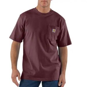 Carhartt Men's Maroon Shirt